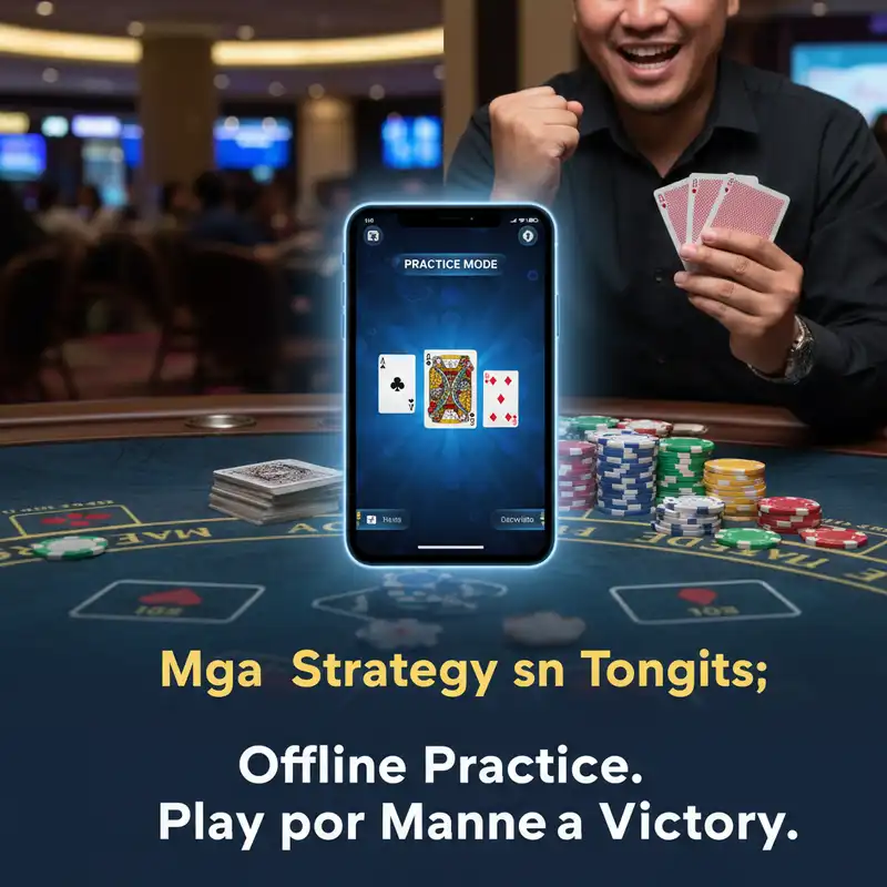 Master Tongits Strategies with Offline Play